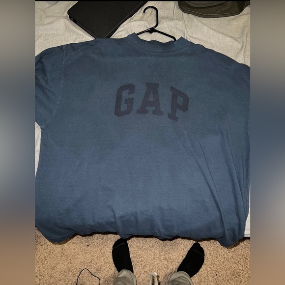 YEEZY GAP balenciaga TSHIRT 3/4 DOVE BLUE HUE M